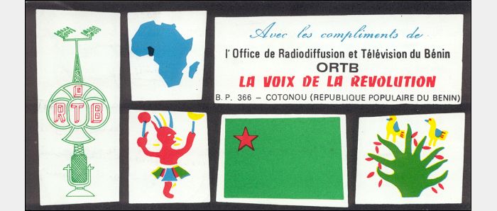 QSL Office de Radiodiffusion et Télévision du Benin