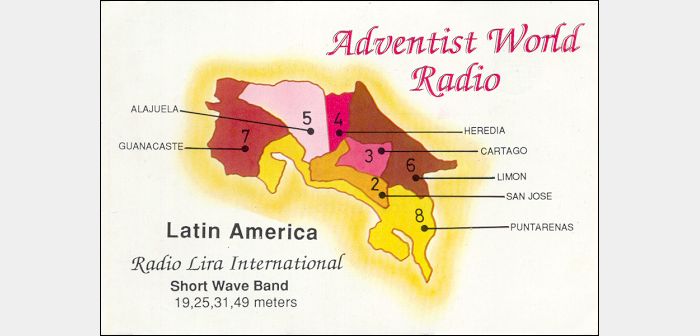 QSL Adventist World Radio, Alajuela
