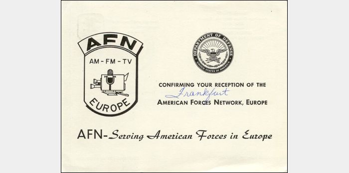 QSL American Forces Network
