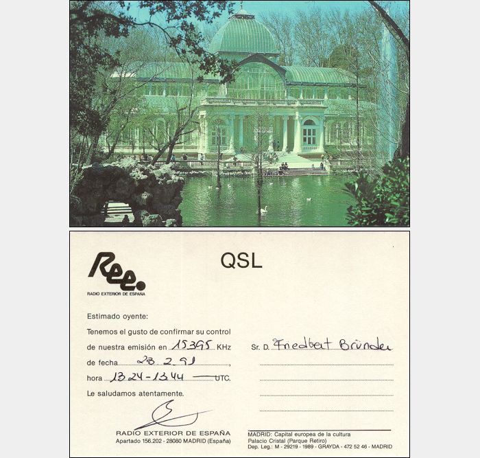 QSL Radio Exterior de España