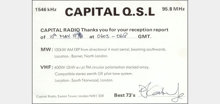 QSL Capital Radio