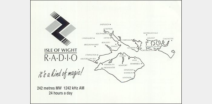 QSL Isle of Wight Radio