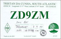 QSL ITU CIRAF Zone 66