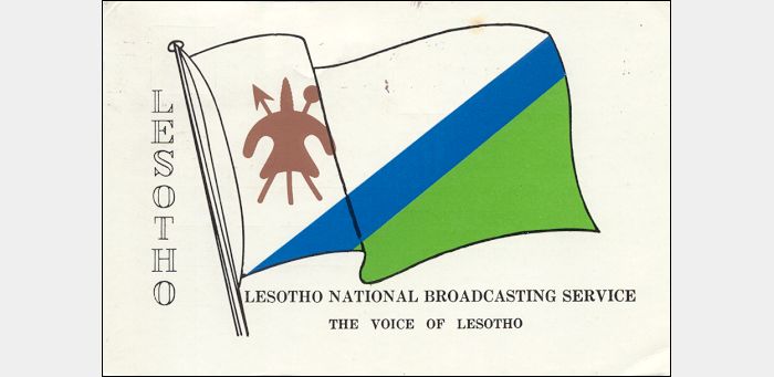 QSL Lesotho National Broadcasting Service