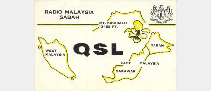 QSL Radio Malaysia Sabah