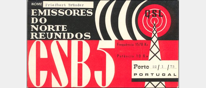 QSL Emissores do Norte Reunidos