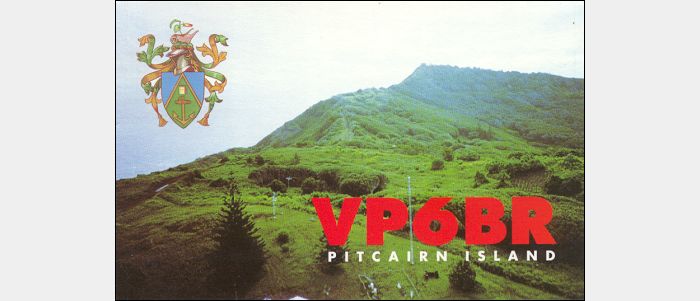 QSL VP6BR Pitcairn