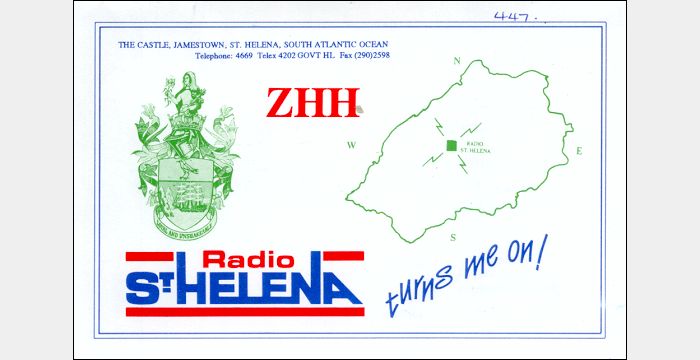 QSL Radio St. Helena